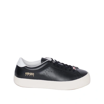 KENZO LEATHER SNEAKERS
