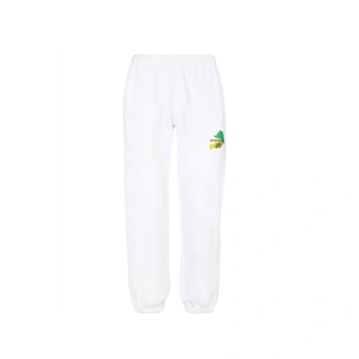 OFF-WHITE COTTON LOGO SWEATPANTS