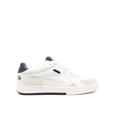 Palm Angels Low-top University Sneakers In White