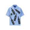 PRADA PRINTED COTTON SHIRT