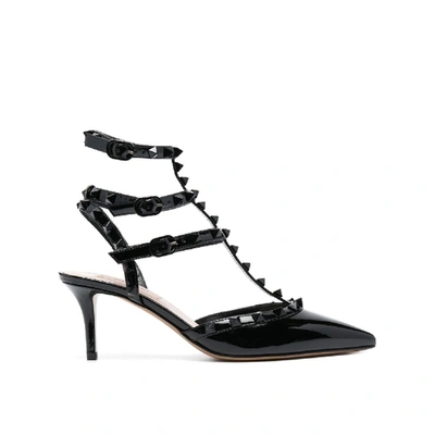 Valentino Garavani Decolte` Rockstud In Black