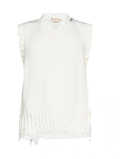 Marni Sweater In Lily White