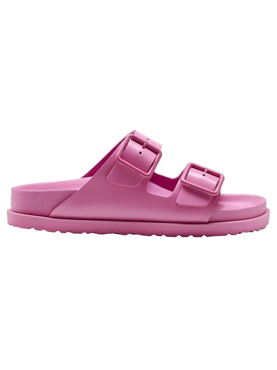 Birkenstock 1774 Iii Arizona Shoes In Pink & Purple