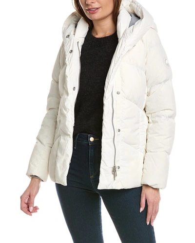 Canada Goose Short Down Jacket In White