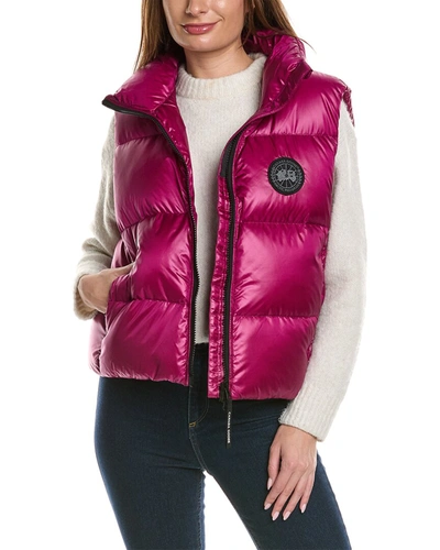 Canada Goose Cypress Puffer Vest In Pink