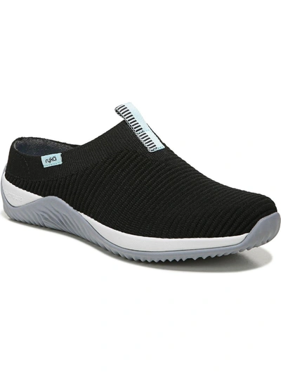 Ryka Echo Mule Lt Womens Lifestyle Laceless Casual And Fashion Sneakers In Black