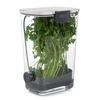Progressive International Progressive Prepworks Bpa-free Plastic Herb Prokeeper For Herbs, White