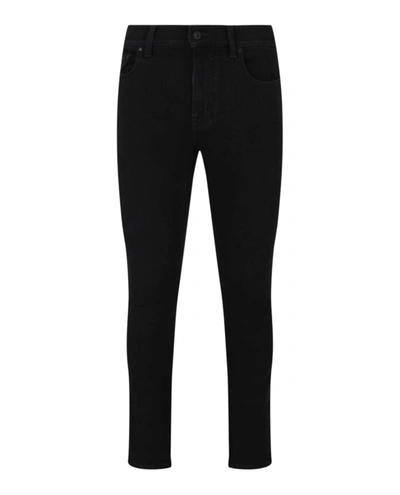 Off-white Diag Skinny Denim Jeans In Black