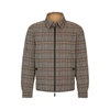 HUGO BOSS WATER-REPELLENT REVERSIBLE BLOUSON-STYLE JACKET WITH CHECK PATTERN