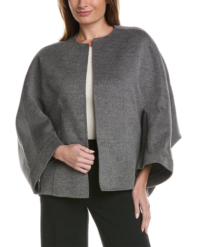 Michael Kors Melton Dolman Cookie Wool & Angora-blend Top In Grey