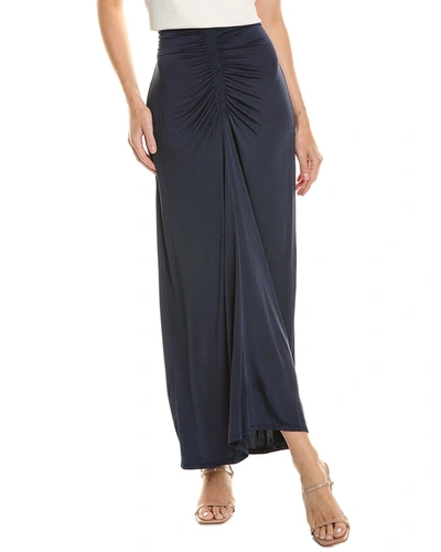 A.l.c . Aureta Midi Skirt In Blue