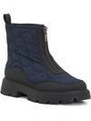 Lucky Brand Appyle Womens Cold Weather Boots Lugged Sole Booties In Blue
