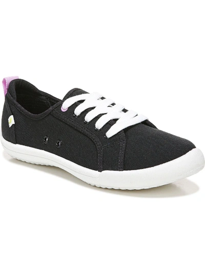 Dr. Scholl's Shoes Jubilee Womens Canvas Lifestyle Casual And Fashion Sneakers In Black