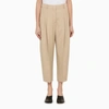 STELLA MCCARTNEY BEIGE VISCOSE TROUSERS