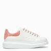 Alexander Mcqueen Contrasting-suede Chunky Sneakers In White