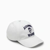Alexander Mcqueen Embroidered-motif Cotton Cap In White