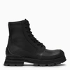 ALEXANDER MCQUEEN ALEXANDER MCQUEEN | WANDER BLACK LEATHER BOOT