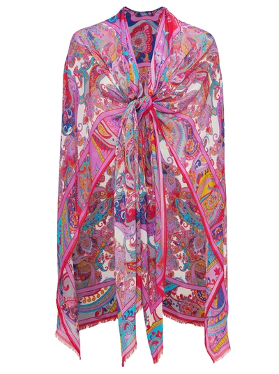 Robert Graham The Ruby Wrap In Multi