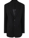Filippa K Davina Oversized Wool Blazer In Black