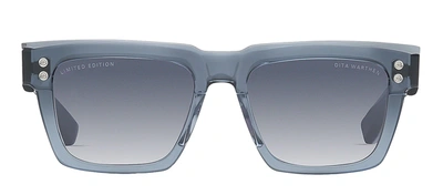 Dita Warthen Dts434-a-03 Square Sunglasses In Blue