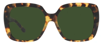 Tory Burch Tb 7112um 147471 Oversized Square Sunglasses In Green