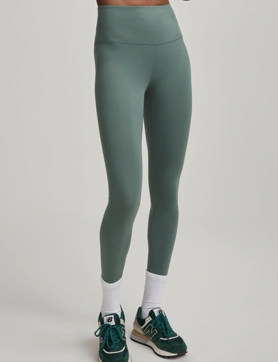 Varley Let's Move High 25 Stretch-jersey Leggings In Green