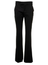 Tom Ford Black Flared Trousers In Black