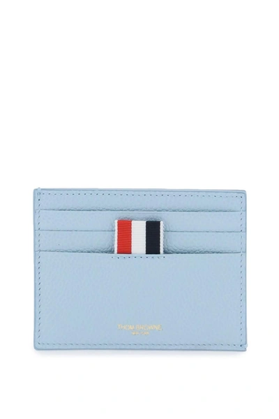 THOM BROWNE THOM BROWNE 4 BAR LEATHER CARD HOLDER