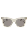 DIFF 50MM TALIA CAT EYE SUNGLASSES