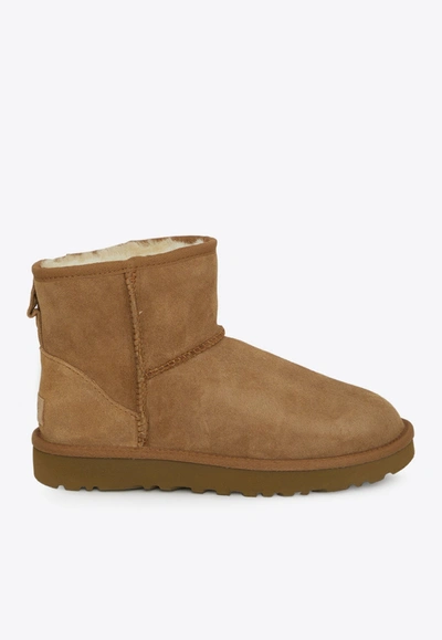 Ugg Classic Mini Ii Snow Boots In Brown