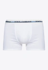 Dolce & Gabbana Dolce E Gabbana Mens White Cotton Boxer In White