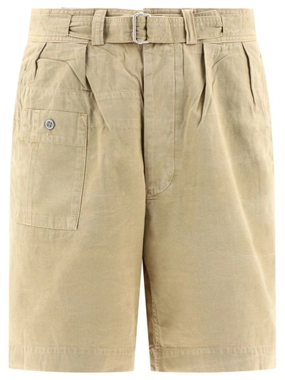 Polo Ralph Lauren Aviator Shorts In Beige