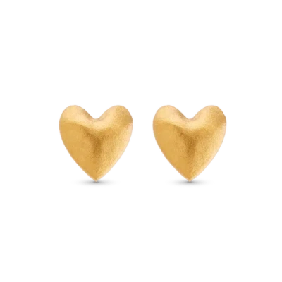 7879 Heart Stud Earrings