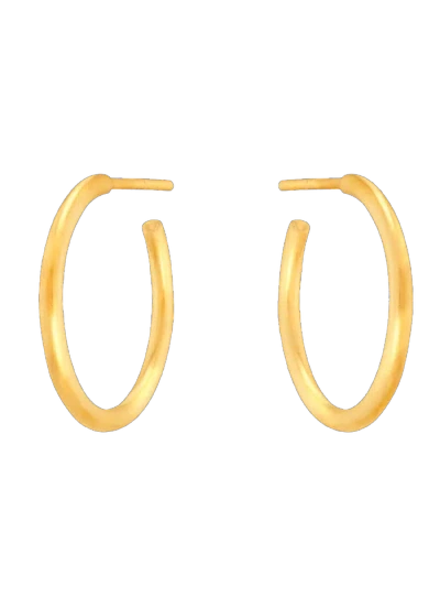 7879 Medium Hoop Earrings