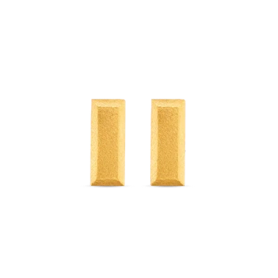 7879 Mini Bullion Bar Stud Earrings