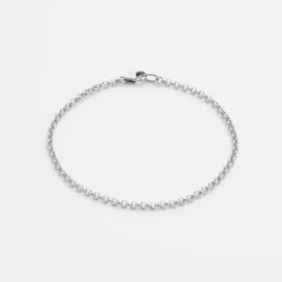 7879 Rolo Chain Bracelet In Silver