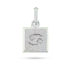 7879 Women's Silver Cancer Zodiac Pendant