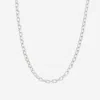 7879 Women's Silver Trace Chain Necklace