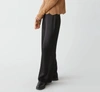 Michael Stars Cyrus Satin Pant In Black