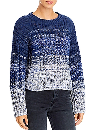 525 America Womens Crewneck Shirt Pullover Sweater In Multi