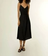 FRNCH VALIA DRESS IN BLACK