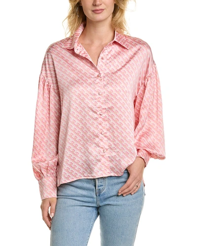 Fate Button-down Shirt In Pink