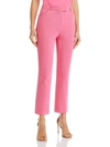 Hugo Boss Regular-fit Trousers In Japanese-made Crepe In Pink
