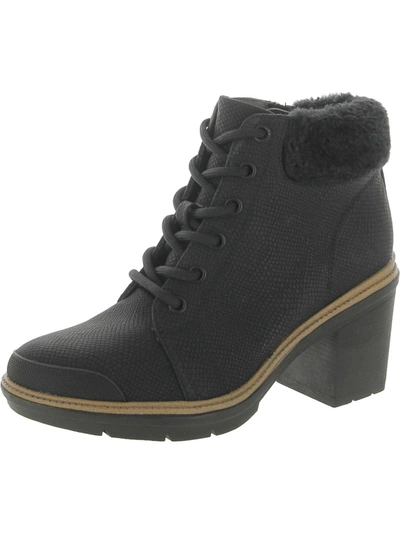 Dr. Scholl's Shoes For The Love Womens Ankle Boots In Black