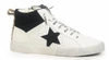 Vintage Havana Arlo High Top In Black & White In White