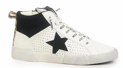 Vintage Havana Arlo High Top In Black & White In Multi