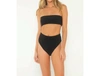 Citrine Harper Top In Black In Black