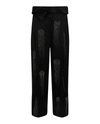 Stella Mccartney Londyn Crystal-embellished Stretch-satin Trousers In Black