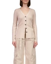 Sanctuary Off Duty Cotton Blend Cardigan In Multi
