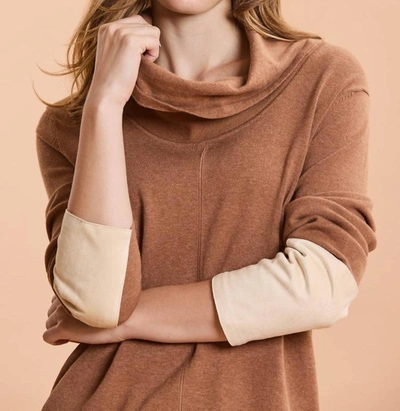 Tyler Boe Cotton Cashmere Everyday Tunic In Camel In Brown